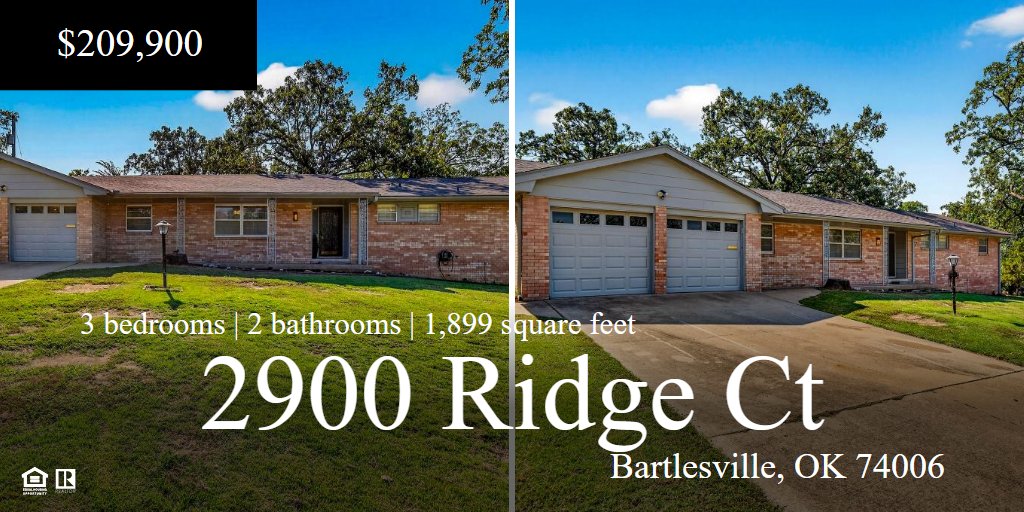 2900 Ridge Ct, Bartlesville, OK 74006